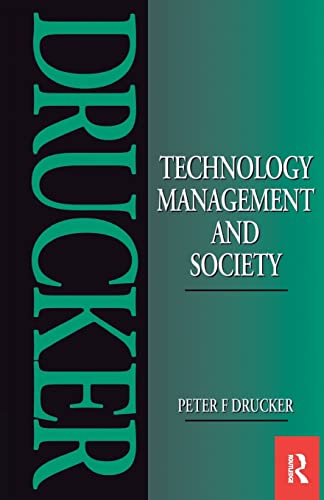 Imagen de archivo de Technology, Management and Society a la venta por Revaluation Books