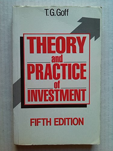 Beispielbild fr Theory and Practice of Investment zum Verkauf von WorldofBooks