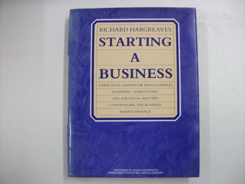 Stock image for Starting a Business: A Practical Handbook with Examples for sale by AwesomeBooks