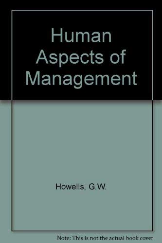 Human Aspects of Management