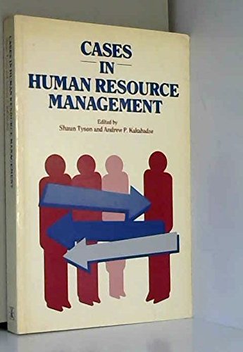 Imagen de archivo de Cases in Human Resource Management a la venta por AwesomeBooks