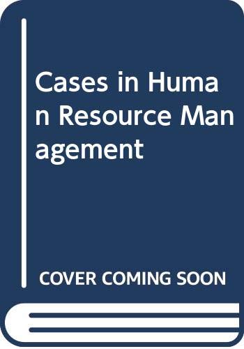 Stock image for Cases in Human Resource Management: Teachers' Case Guide for sale by Anybook.com