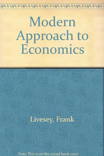 A modern approach to economics (9780434911493) by Livesey, Frank
