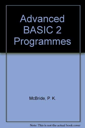 9780434912803: Advanced Basic2 Programs for the Amstrad PC