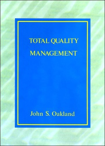 Stock image for Total Quality Management for sale by Better World Books