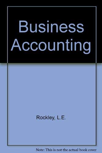 Stock image for Business Accounting for sale by AwesomeBooks