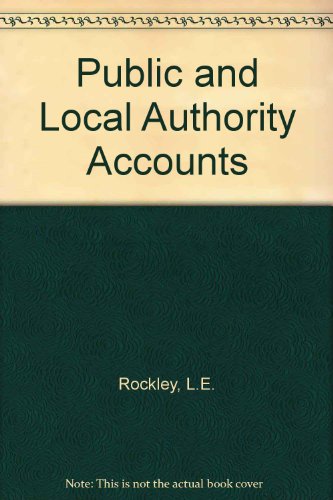 Stock image for Public and local authority accounts for sale by Phatpocket Limited