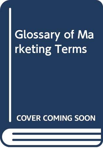 9780434918614: Glossary of Marketing Terms