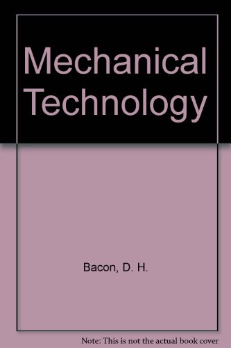 Stock image for Mechanical Technology for sale by AwesomeBooks