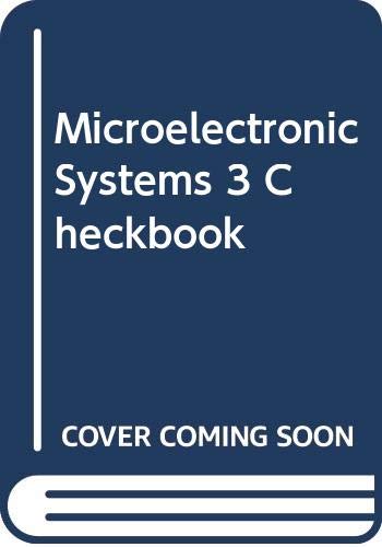Imagen de archivo de Microelectronic Systems 3 Checkbook a la venta por Bahamut Media