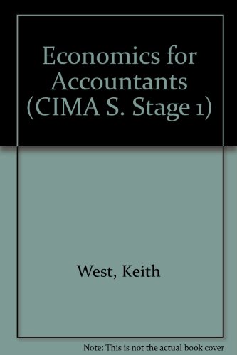 9780434922369: ECONOMICS FOR ACCOUNTANTS (CIMA S. STAGE 1)