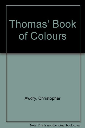 Stock image for Thomas' Book of Colours for sale by AwesomeBooks