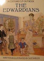 Beispielbild fr The Edwardians (Costume Cut-out Books) zum Verkauf von AwesomeBooks