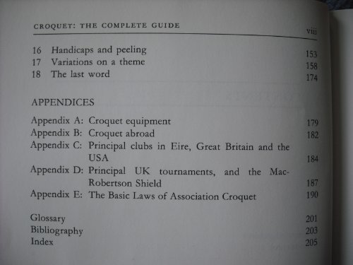 Beispielbild fr Croquet: Complete Guide zum Verkauf von WorldofBooks