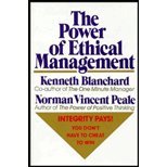 Stock image for The Power of Ethical Management for sale by AwesomeBooks
