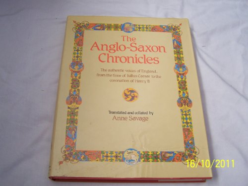 Beispielbild fr The Anglo-Saxon chronicles zum Verkauf von AwesomeBooks