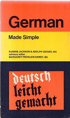 Stock image for German (Made Simple Books) for sale by AwesomeBooks