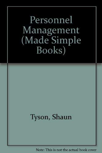 9780434985104: Personnel Management (Made Simple Books)