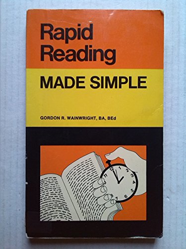 Beispielbild fr Rapid Reading (Made Simple Books) zum Verkauf von AwesomeBooks