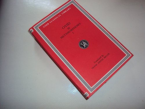 Beispielbild fr Metamorphoses. Volume I ( 1 ): Books I - VIII zum Verkauf von Clarendon Books P.B.F.A.