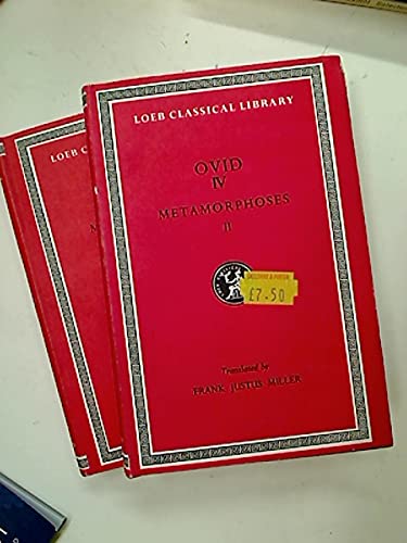 Beispielbild fr Ovid Volume IV Metamorphoses II: Bks IX-XV 9-15 (Loeb Classical Library No 43) zum Verkauf von Caffrey Books