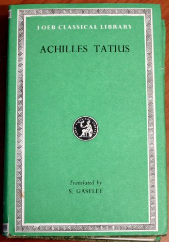 Stock image for Achilles Tatius for sale by Better World Books