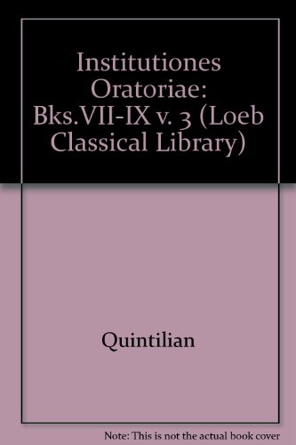 9780434991266: Bks.VII-IX (v. 3) (Loeb Classical Library)