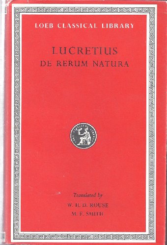 9780434991815: De Rerum Natura: Bks. 1-6 (Loeb Classical Library)