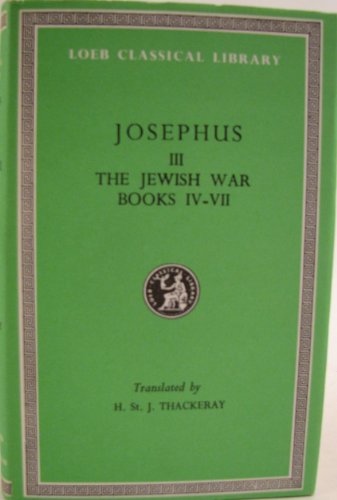 9780434992102: Jewish War (v.3) (Loeb Classical Library)