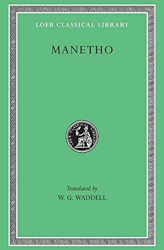 Manetho. With an English translation by W.G. Waddell. - Manetho (Aegyptius)