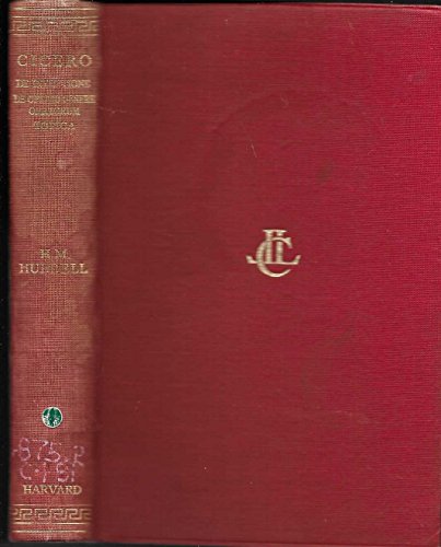 9780434993864: De Inventione; De Optimo Genere Oratorum; Topica (Loeb Classical Library)