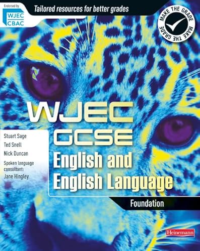 Stock image for WJEC GCSE English and English Language Foundation Student Book (WJEC GCSE English 2010) for sale by AwesomeBooks