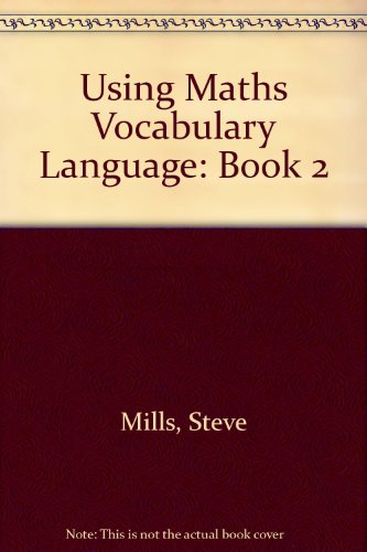 Stock image for Using Maths Vocabulary Language: Book 2 for sale by Goldstone Books