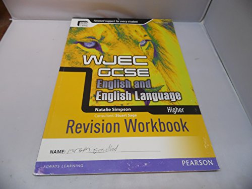 9780435027568: WJEC GCSE English and English Language Higher Revision Workbook