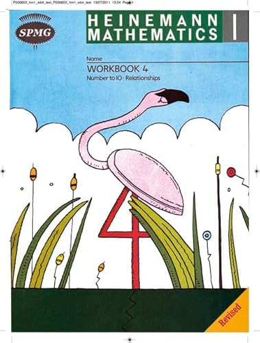 Imagen de archivo de Heinemann Maths 1 Workbook 4: Number to 10 Relationships a la venta por WorldofBooks