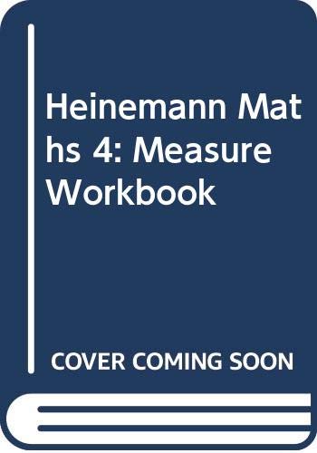 Stock image for Heinemann Maths 4: Measure Workbook for sale by WorldofBooks