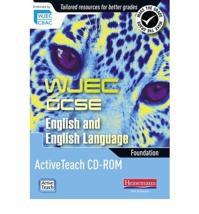 9780435032319: WJEC GCSE English and English Language Foundation Active Teach CD-ROM (WJEC GCSE English 2010)