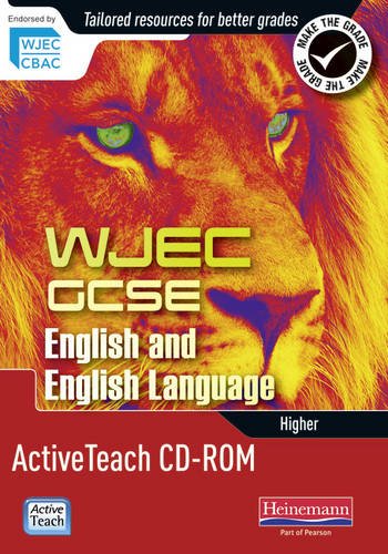 9780435032326: WJEC GCSE English and English Language Higher Active Teach CD-ROM