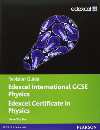 Beispielbild fr Edexcel IGCSE Physics, Revision Guide (Edexcel International GCSE) zum Verkauf von AwesomeBooks