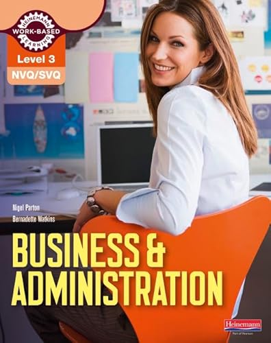 Stock image for NVQ/SVQ Level 3 Business & Administration Candidate Handbook (NVQ Business and Administration) for sale by AwesomeBooks