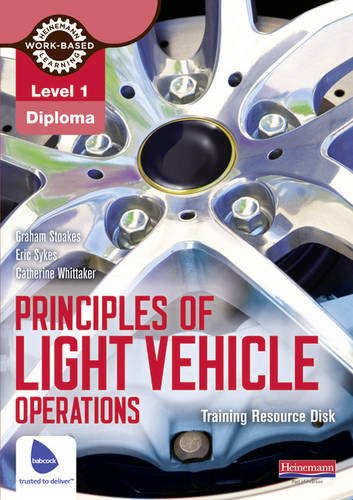 9780435048303: Level 1 Principles of Light Vehicle Operations Training Resource Disk (Light Vehicle Technology)