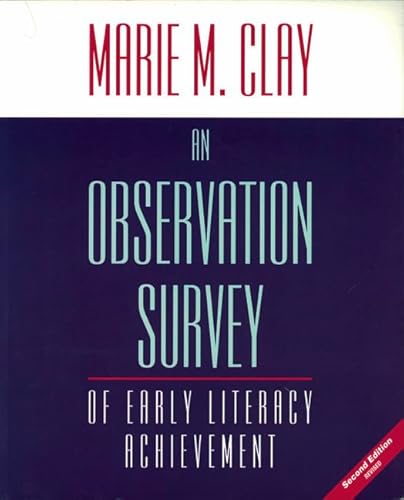 Imagen de archivo de An Observation Survey of Early Literacy Achievement a la venta por Better World Books