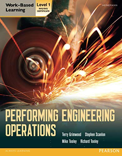 Beispielbild fr Performing Engineering Operations (Performing Engingeering operations) zum Verkauf von WorldofBooks