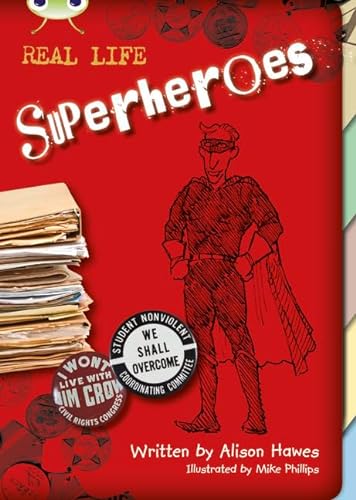 Imagen de archivo de Bug Club NF Red (KS2) B/5B Superheroes a la venta por WorldofBooks