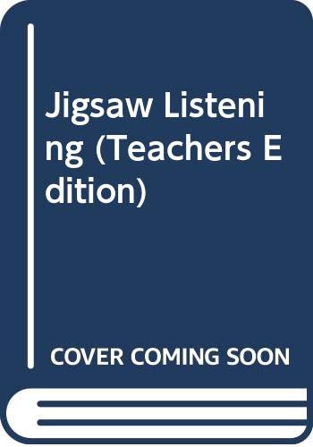 Jigsaw Listening (Teachers Edition) (9780435081133) by Geddes, Marion; Sturtridge, Gill