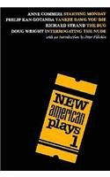 Stock image for New American Plays One (New American Plays 1) for sale by Losaw Service