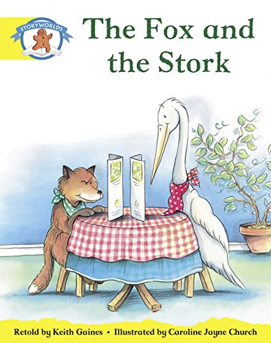 Imagen de archivo de Literacy Edition Storyworlds 2, Once Upon A Time World, The Fox and the Stork a la venta por WorldofBooks