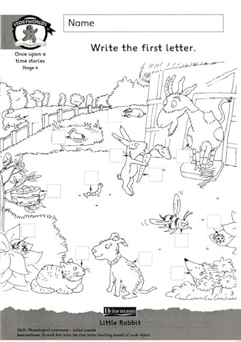Stock image for Storyworlds Yr1/P2 Stage 4, Once Upon A Time World, Workbook (8 Pack) for sale by Blackwell's