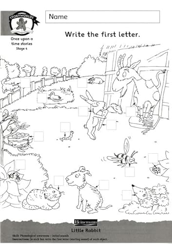 Imagen de archivo de Literacy Edition Storyworlds Stage 4, Once Upon A Time World, Workbook a la venta por Blackwell's
