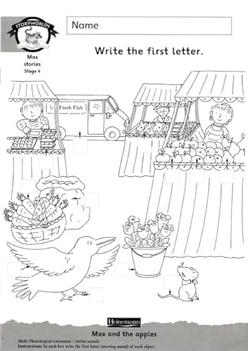 Beispielbild fr Literacy Edition Storyworlds Stage 4, Animal World, Workbook zum Verkauf von Blackwell's